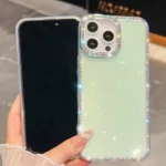 Rhinestone Glitter TPU 4-corners Anti-fall Phone Case, For iPhone 14, For iPhone 14 Pro, For iPhone 14 Pro Max - Image 5