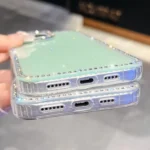 Rhinestone Glitter TPU 4-corners Anti-fall Phone Case, For iPhone 14, For iPhone 14 Pro, For iPhone 14 Pro Max - Image 7