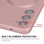 ENKAY MagSafe Matte TPU Phone Case with Lens Film, For Samsung Galaxy A55, For Samsung Galaxy S24+ 5G - Image 5
