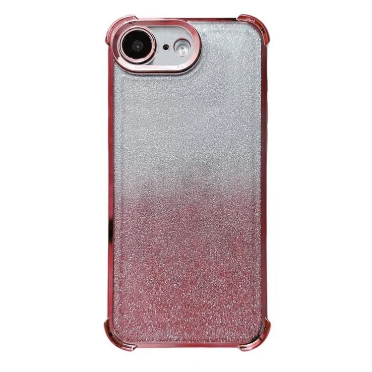 Electrpolated Glitter Four-corner Shockproof Space TPU Phone Case, For iPhone 16e, For iPhone 16 Pro Max, For iPhone 16 Pro, For iPhone 16 Plus