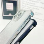 Electrpolated Glitter Four-corner Shockproof Space TPU Phone Case, For iPhone 16 - Image 6