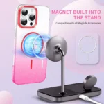 Gold Diamond Glitter Gradient MagSafe Shockproof Phone Case, For iPhone 17 Pro Max, For iPhone 17 Pro, For iPhone 17, For iPhone 17 Air - Image 4