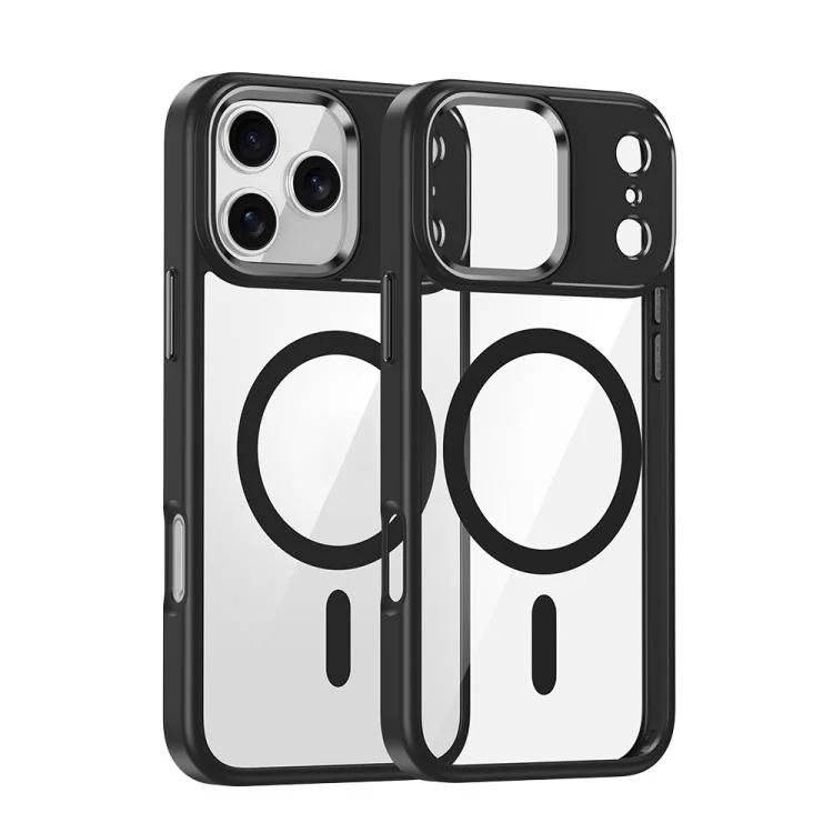 SYA002944104A.webp Metal Eyes Lens Ring MagSafe Anti-drop Phone Case, For iPhone 17 Pro Max, For iPhone 17 Pro, For iPhone 17, For iPhone 17 Air - Image 1