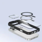 Metal Eyes Lens Ring MagSafe Anti-drop Phone Case, For iPhone 17 Pro Max, For iPhone 17 Pro, For iPhone 17, For iPhone 17 Air - Image 3