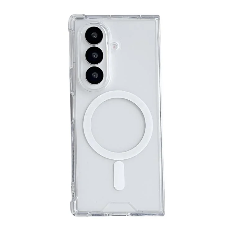 Clear MagSafe Four-corner Anti-fall Phone Case, For Samsung Galaxy Z Fold7 5G, For Samsung Galaxy Z Flip7 5G