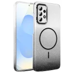 Gold Diamond Glitter Gradient MagSafe Shockproof Phone Case, For Samsung Galaxy A52 5G