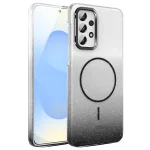 Gold Diamond Glitter Gradient MagSafe Shockproof Phone Case, For Samsung Galaxy A33 5G, For Samsung Galaxy A13 4G, For Samsung Galaxy S22 Ultra 5G, For Samsung Galaxy A32 4G