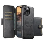 Suteni Q06S1 3-in-1 Splicing Detachable Wallet MagSafe Leather Phone Case, For iPhone 15 Plus, For iPhone 15, For iPhone 14 Plus, For iPhone 14, For iPhone 14 Pro, For iPhone 14 Pro Max - Image 3