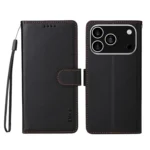 ENKAY RFID Blocking Wallet Kickstand Litchi Texture Leather Phone Case, For iPhone 16e, For iPhone 16 Pro Max, For iPhone 16 Pro, For iPhone 16 Plus - Image 3