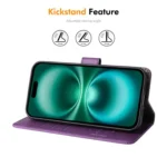 ENKAY RFID Blocking Wallet Kickstand Litchi Texture Leather Phone Case, For iPhone 16e, For iPhone 16 Pro Max, For iPhone 16 Pro, For iPhone 16 Plus - Image 5