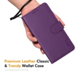 ENKAY RFID Blocking Wallet Kickstand Litchi Texture Leather Phone Case, For iPhone 16e, For iPhone 16 Pro Max, For iPhone 16 Pro, For iPhone 16 Plus - Image 7