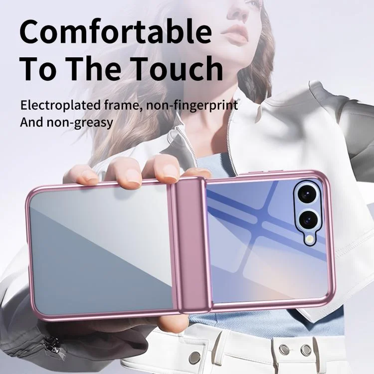 SYA002994802A_2.webp Cold Ice Foldable Shockproof Phone Case, For Samsung Galaxy Z Flip7 FE  5G, For Samsung Galaxy Z Flip7 5G - Image 3