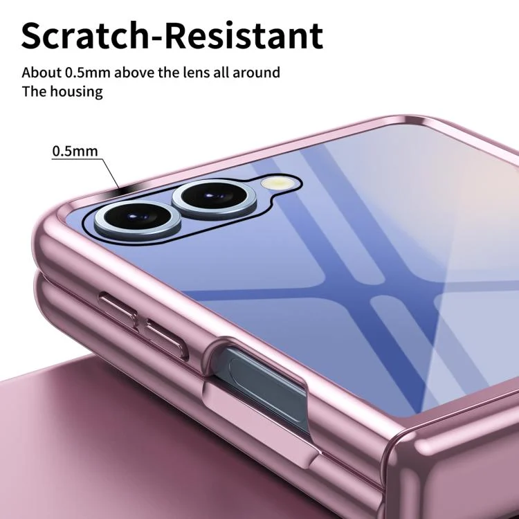 SYA002994802A_5.webp Cold Ice Foldable Shockproof Phone Case, For Samsung Galaxy Z Flip7 FE  5G, For Samsung Galaxy Z Flip7 5G - Image 6