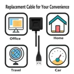 For Fitbit Blaze Smart Watch USB Charger Cable, Length: 1m - Image 10