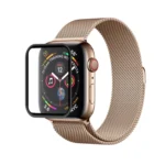 2 PCS ENKAY Hat-Prince 3D Full Screen PET + 3D Full Screen Electroplating PET Curved Heat Bending HD Screen Protector for Apple Watch Series 4 44mm - Image 2