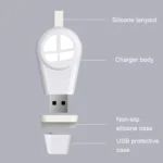 B2 Universal Portable Qi Standard Magnetic USB Wireless Charger for Apple Watch Series 4 & 3 & 2 & 1 - Image 6