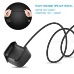 For Fitbit Versa 2 Charger Charging Dock Base Stand Holder with 1m Charging Cable - Image 5