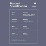 ROCK W26 Portable Magnetic Wireless Charger for Apple Watch - Image 12