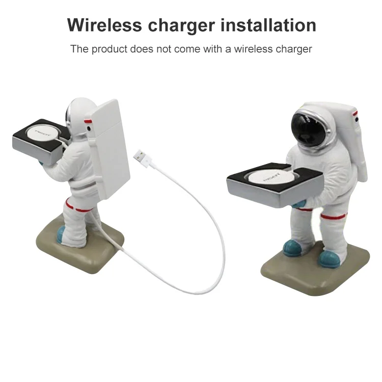 AW0456_2.webp Astronaut Spaceman Wireless Charging Holder For Huawei Watch - Image 3