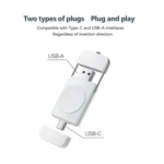 U8S USB / Type-C Magnetic Wireless Charger Fast Charger for Samsung Watch 3 / 4, 4 Classic, Active 1 / 2 - Image 2
