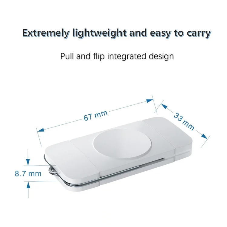 AW0482W_4.webp U8S USB / Type-C Magnetic Wireless Charger Fast Charger for Samsung Watch 3 / 4, 4 Classic, Active 1 / 2 - Image 5