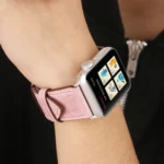 For Apple Watch Series 10 42mm / 9&8&7 41mm / SE 3&SE 2&6&SE&5&4 40mm / 3&2&1 38mm Fresh Style Genuine Leather Watch Band - Image 10