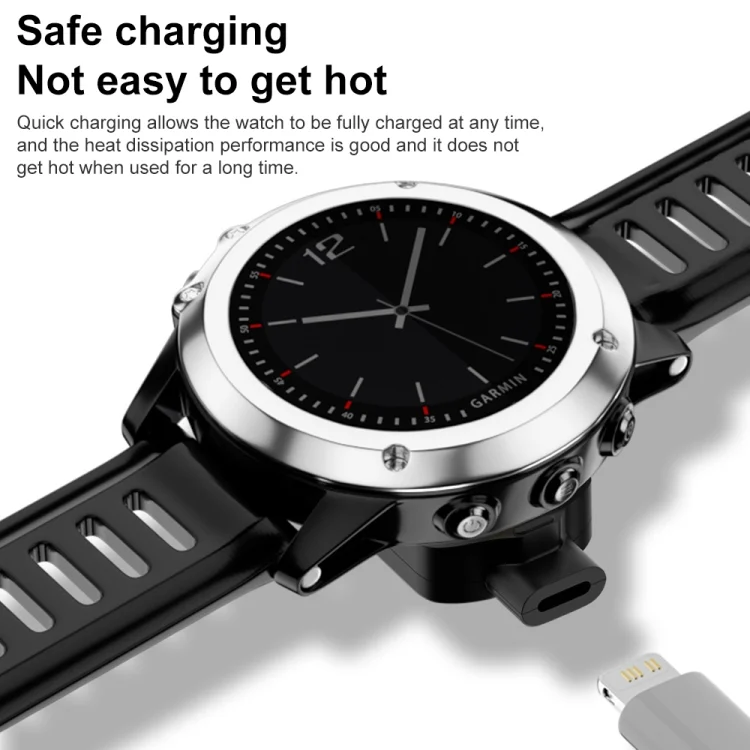 AW1755_3.webp For Garmin MARQ2 Athlete 8 Pin Port Smart Watch Charging Adapter - Image 4