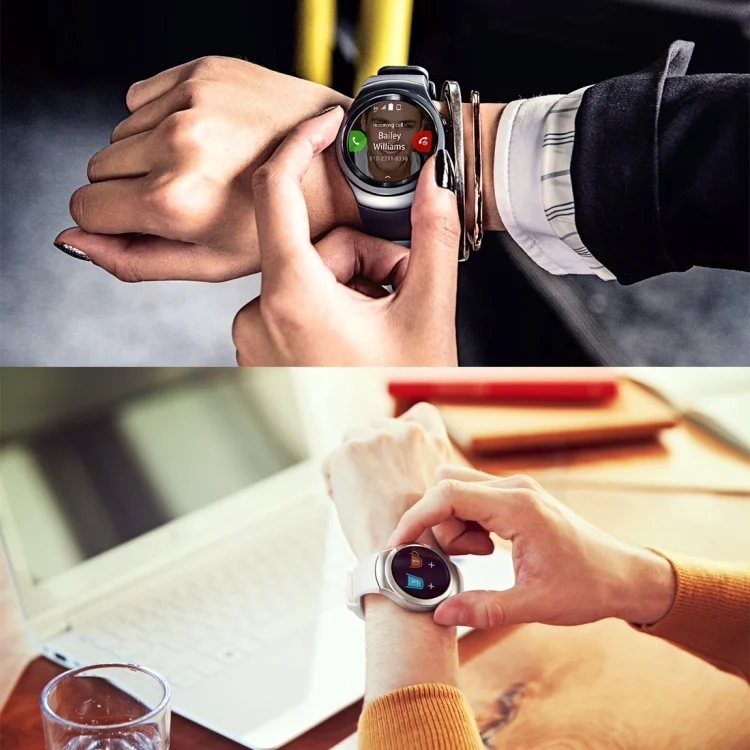 AW2000R_10.webp For Samsung Gear S2 Sport / Gear S2 Watch Solid Color Silicone Watchband - Image 12