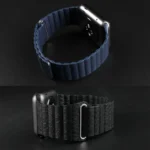 For Apple Watch 42mm Loop Magnetic Closure Clasp PU Leather Watch Band - Image 13
