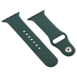 For Apple Watch Series 7 41mm / 6 & SE & 5 & 4 40mm / 3 & 2 & 1 38mm Silicone Watch Band - Image 3