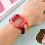 For Apple Watch Ultra 49mm&Watch Ultra 2 49mm / Series 10 46mm / 9&8&7 45mm / SE 3&SE 2&6&SE&5&4 44mm / 3&2&1 42mm Nylon Watch Band with Hook and Loop Fastener - Image 7