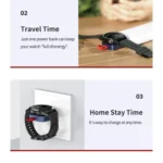 ROCK W26 Portable Magnetic Wireless Charger for Huawei Watch GT / GT2 / Honor Magic Type-C Interface - Image 6