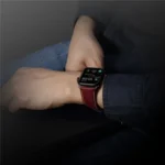 Denior Environmental Luxury Car Watch Leather Watch Band for Apple Watch Ultra 49mm&Watch Ultra 2 49mm / Series 10 46mm / 9&8&7 45mm / SE 3&SE 2&6&SE&5&4 44mm / 3&2&1 42mm - Image 8