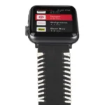 DUX DUCIS Fashion Woven Pattern Top-grain Leather Wrist Watch Band for Apple Watch Series 8&7 45mm / SE 2&6&SE&5&4 44mm / 3&2&1 42mm - Image 3