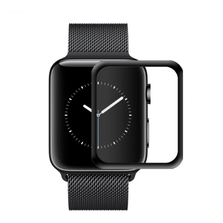 mocolo 0.33mm 9H 3D Round Edge Full Glue Tempered Glass Film for Apple Watch Series 4 44mm