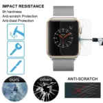 2 PCS ENKAY Hat-Prince for Apple Watch 38 mm 0.2mm 9H Surface Hardness 2.15D Explosion-proof Tempered Glass Screen Film - Image 4