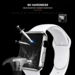 mocolo 0.33mm 9H 3D Round Edge Tempered Glass Film for Apple Watch Series 5 / 4 40mm - Image 5