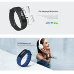 SMA-B2 Fitness Tracker Bluetooth 4.0 Smart Bracelet, IP67 Waterproof, Support Sports Modes / Heart Rate Monitor / Blood Pressure Monitor / Sleep Monitor - Image 6