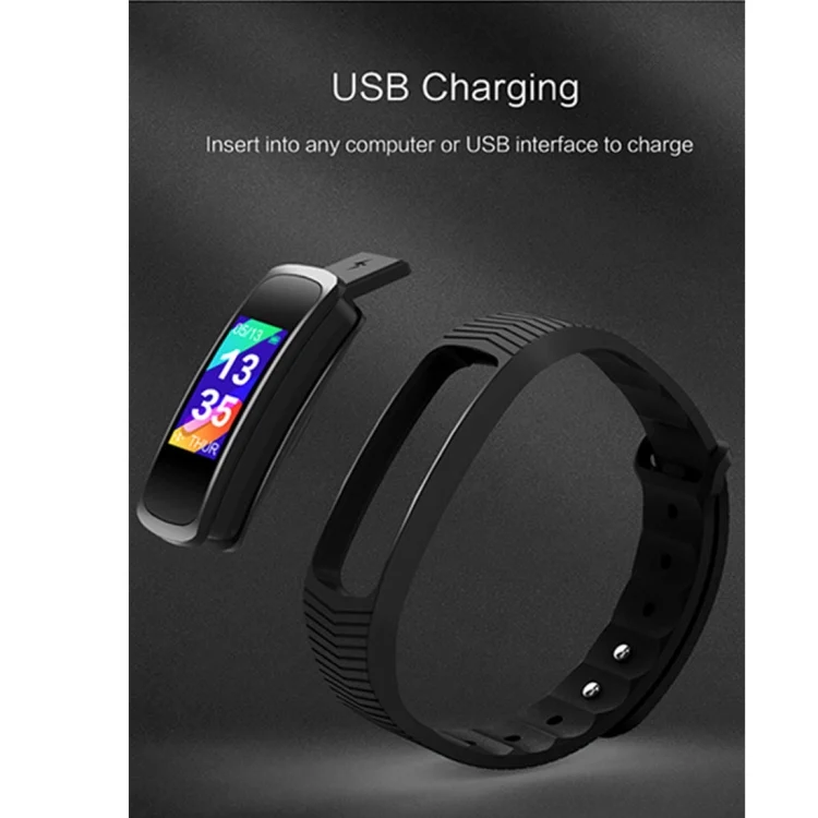 CA0105B_16.webp SMA-B3 Fitness Tracker 0.96 inch Bluetooth Smart Bracelet, IP67 Waterproof, Support Activity Traker / Heart Rate Monitor / Blood Pressure Monitor / Remote Capture - Image 18