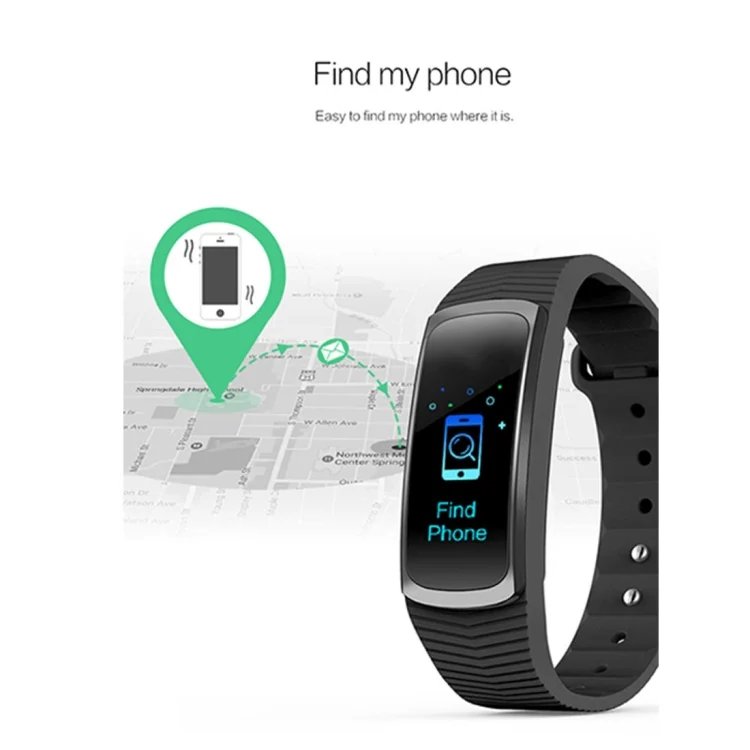 CA0105B_6.webp SMA-B3 Fitness Tracker 0.96 inch Bluetooth Smart Bracelet, IP67 Waterproof, Support Activity Traker / Heart Rate Monitor / Blood Pressure Monitor / Remote Capture - Image 8