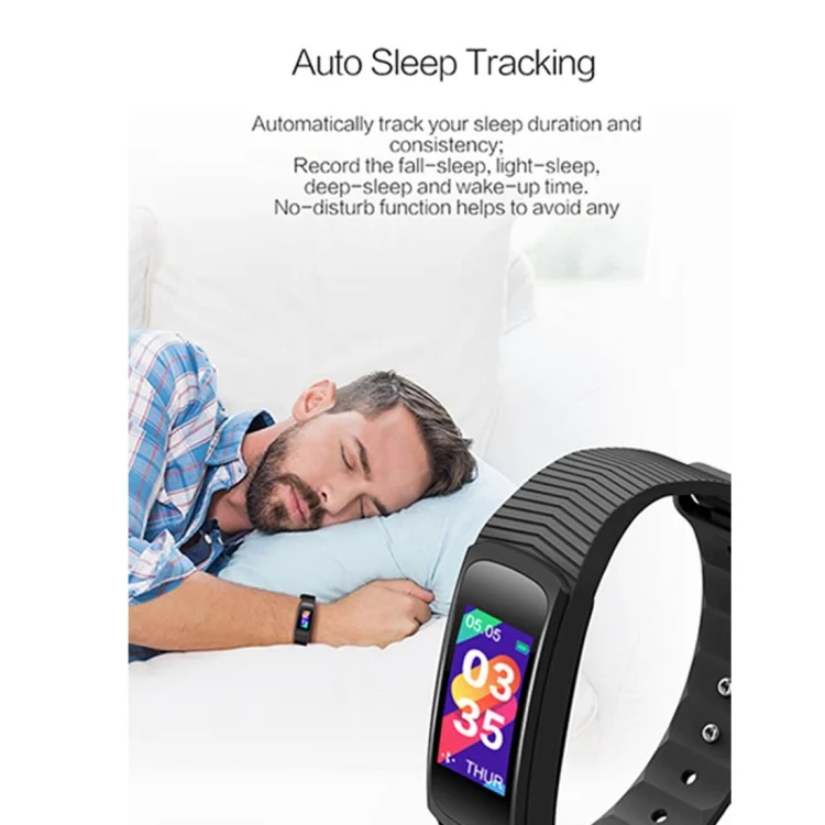CA0105B_8.webp SMA-B3 Fitness Tracker 0.96 inch Bluetooth Smart Bracelet, IP67 Waterproof, Support Activity Traker / Heart Rate Monitor / Blood Pressure Monitor / Remote Capture - Image 10
