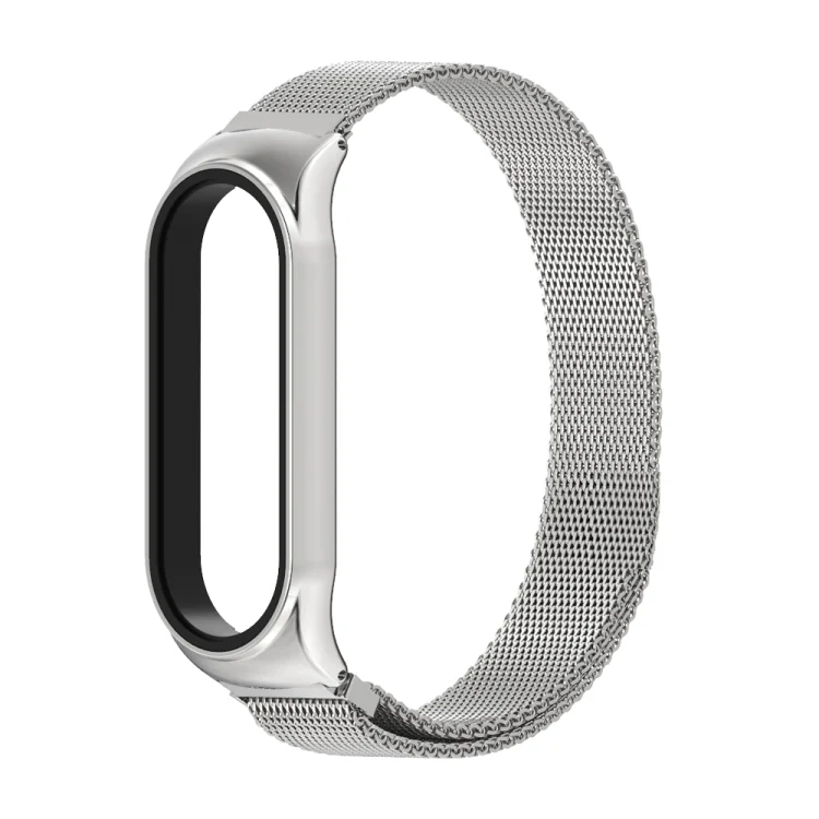 CA0210S.webp Mijobs Milan CS Metal Magnetic Watch Band for Xiaomi Mi Band 3 & 4 & 5 & 6, Host not Include - Image 1