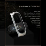 Mijobs Milan CS Screwless Buckle Metal Watch Band Case for Xiaomi Mi Band 3 & 4 & 5 & 6, Host not Included - Image 3