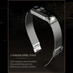 Mijobs Milan CS Screwless Buckle Metal Watch Band Case for Xiaomi Mi Band 3 & 4 & 5 & 6, Host not Included - Image 4