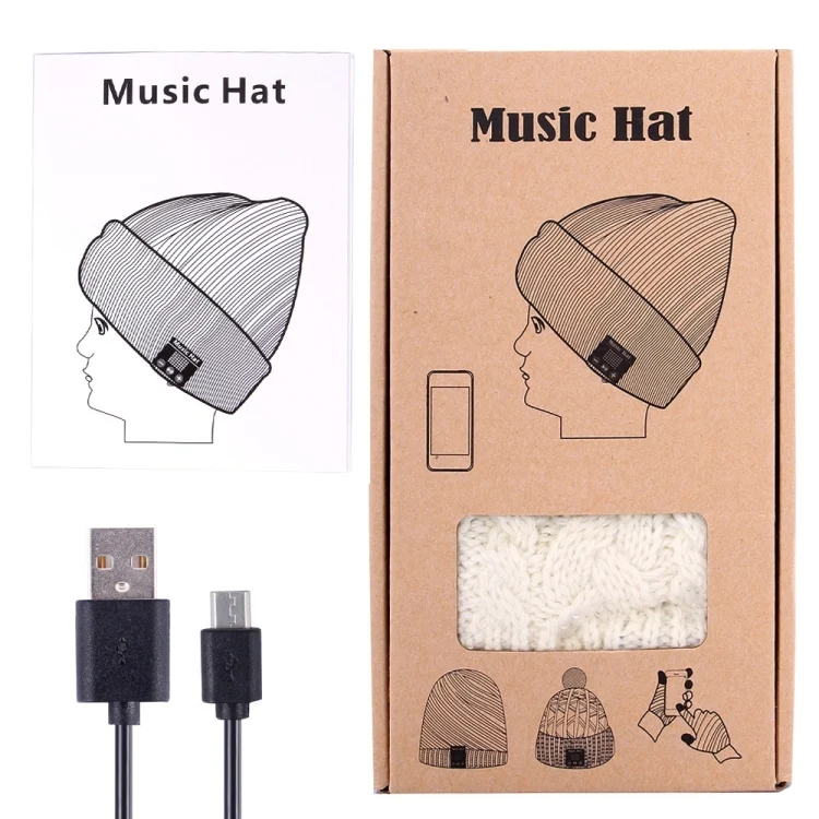 CA0239B_7.webp Wavy Textured Knitted Bluetooth Headset Warm Winter Beanie Hat with Mic for Boy & Girl & Adults - Image 8