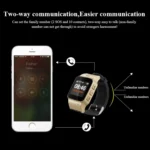 D99+ 1.22 inch HD LCD Screen GPS Smartwatch for the Elder Waterproof, Support GPS + LBS + WiFi Positioning / Two-way Dialing / Voice Monitoring / One-key First-aid / Wrist off Alarm / Safety Fence - Image 7