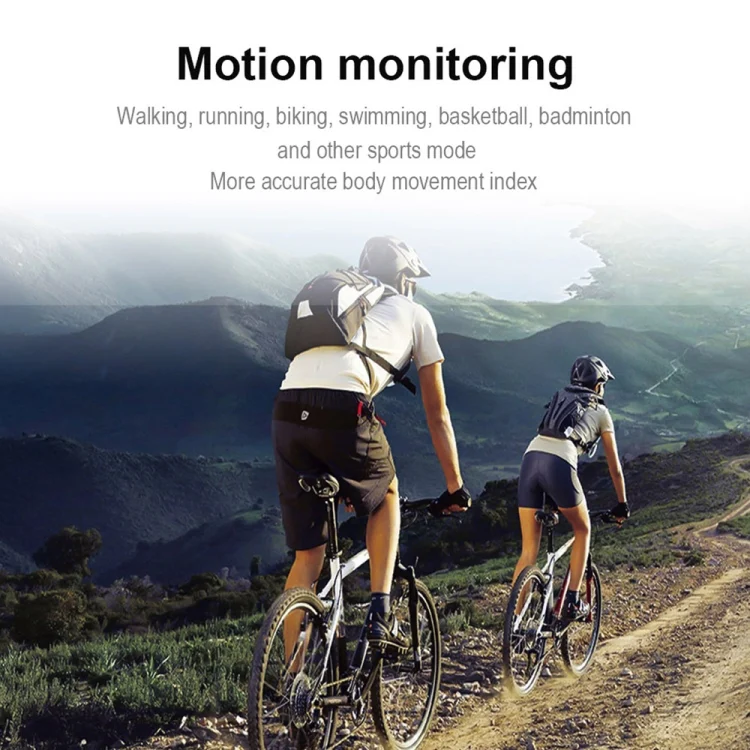 CA0451B_7.webp CK17S 0.96 inches IPS Screen Smart Bracelet IP67 Waterproof, Support Call Reminder / Heart Rate Monitoring / Blood Pressure Monitoring / Sleep Monitoring - Image 8