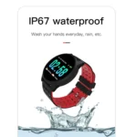 KY108 1.3 inches 240x240 Resolution Smart Bracelet IP67 Waterproof, Support Call Reminder /Heart Rate Monitoring /Sleep Monitoring /Blood Pressure Monitoring /Blood Oxygen Monitoring - Image 11
