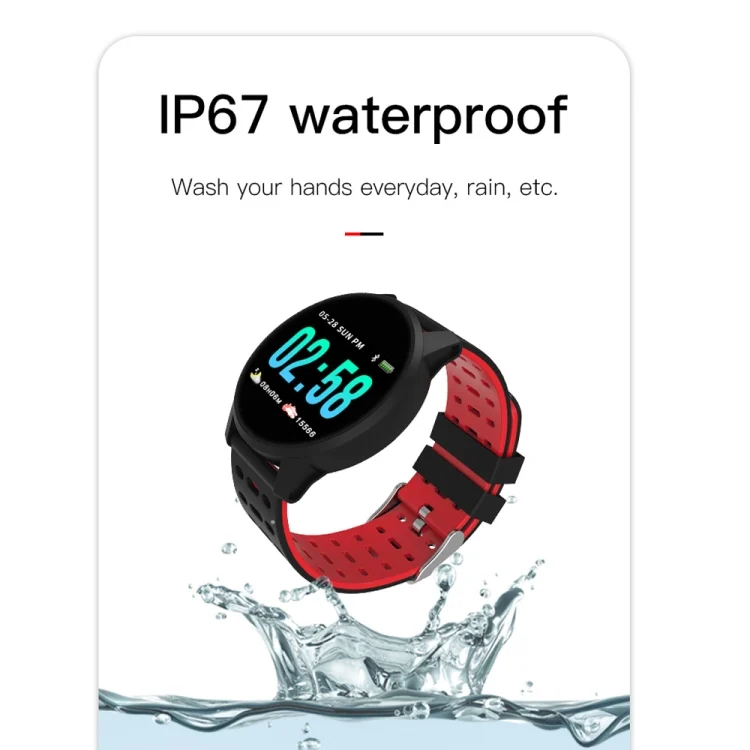 CA0474G_10.webp KY108 1.3 inches 240x240 Resolution Smart Bracelet IP67 Waterproof, Support Call Reminder /Heart Rate Monitoring /Sleep Monitoring /Blood Pressure Monitoring /Blood Oxygen Monitoring - Image 11