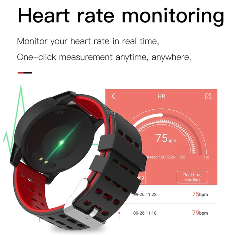 CA0474G_5.webp KY108 1.3 inches 240x240 Resolution Smart Bracelet IP67 Waterproof, Support Call Reminder /Heart Rate Monitoring /Sleep Monitoring /Blood Pressure Monitoring /Blood Oxygen Monitoring - Image 6